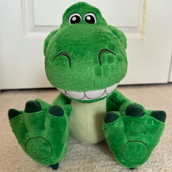 Disney Parks Toy Story Rex The Dinosaur Big Feet Plush